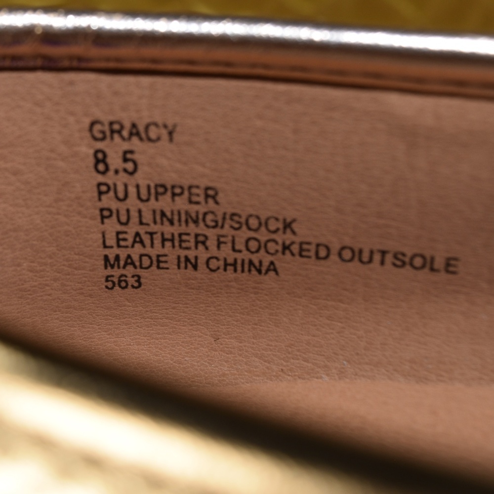 SOLD  STEVE MADDEN Gracy Rose Gold Sneakers 8.5 - Picture 8 of 8